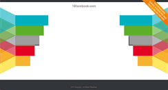 Desktop Screenshot of 18facebook.com
